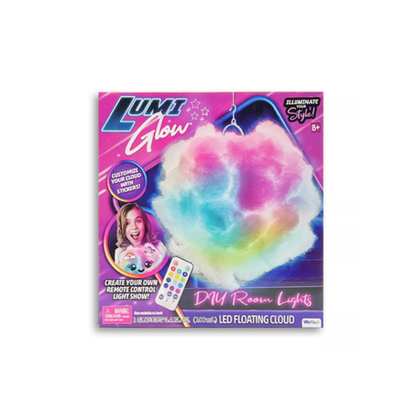 LUMIGLOW LED Light Up Lumi Cloud LED Customizable Floating Cloud Light Set NIB - Picture 3 of 4